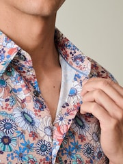 Multi Short Sleeve Print Shirt - Image 4 of 8