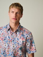 Multi Short Sleeve Print Shirt - Image 5 of 8