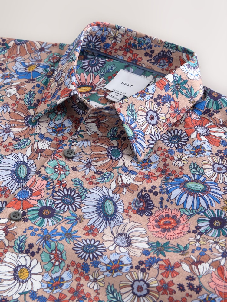 Multi Short Sleeve Print Shirt - Image 8 of 8