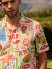 マルチ - プリント半袖シャツ - 画像 1 / 7