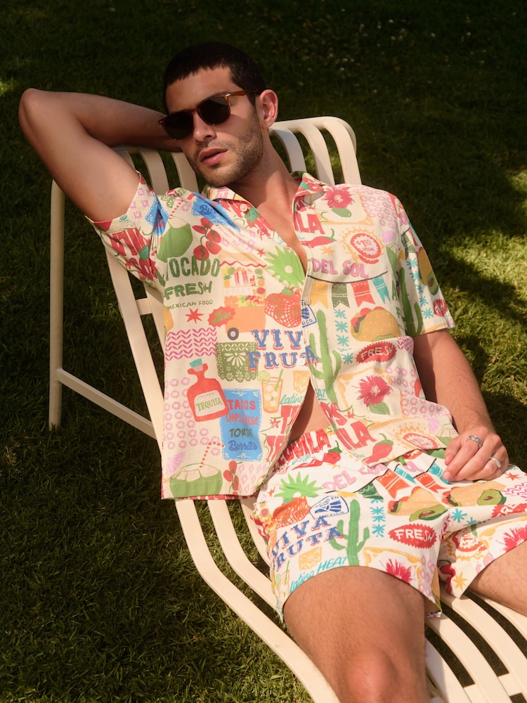 マルチ - プリント半袖シャツ - 画像 2 / 7