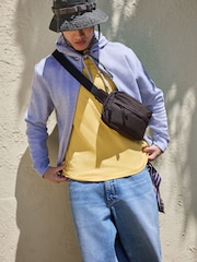 Brown Ripstop Crossbody Bag - Image 2 of 7