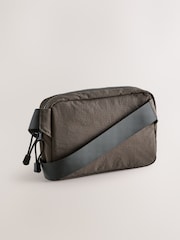 Brown Ripstop Crossbody Bag - Image 4 of 7