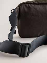 Brown Ripstop Crossbody Bag - Image 6 of 7