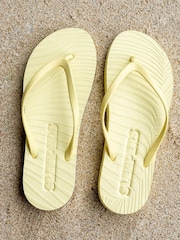 Sleepers Yellow Slim Round Flip Flops - Image 1 of 3