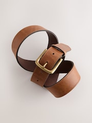 Brown Siganature Casual Belt Made In Spain - Image 2 of 3