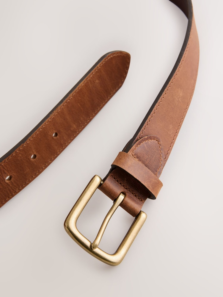 Brown Siganature Casual Belt Made In Spain - Image 3 of 3 Brown Siganature Casual Belt Made In Spain - Image 3 of 3