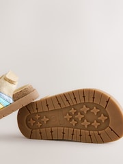 Little Bird by Jools Oliver Gold Metallic Rainbow Double Buckle Footbed Sandals - Image 5 of 5