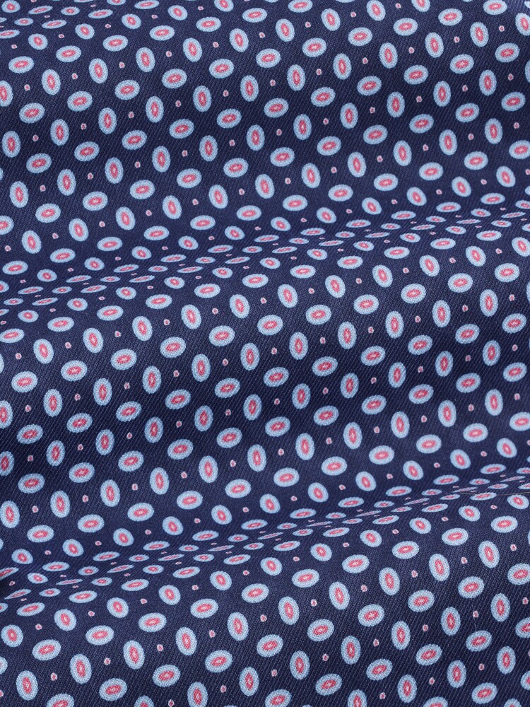 Azul marino - Cotton Rich Long Sleeve Formal Shirt - Imagen 9 de 9