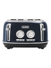 Haden Steel Blue Jersey 4 Slice Toaster - Image 2 of 6