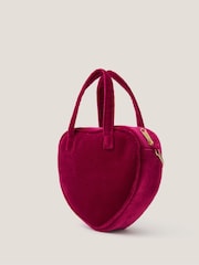 Monsoon Red Embroidered Initial Heart Bag E - Image 2 of 4