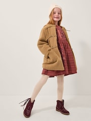 Monsoon Brown Borg Duffle Coat - Image 1 of 1