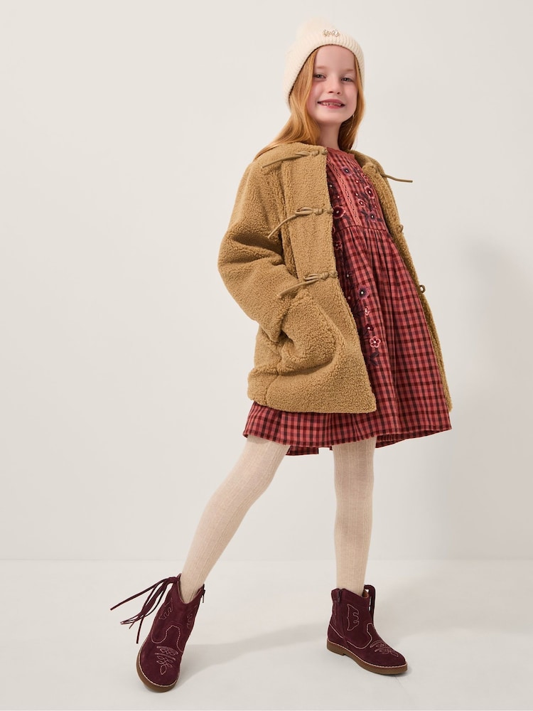Monsoon Brown Borg Duffle Coat - Image 1 of 1