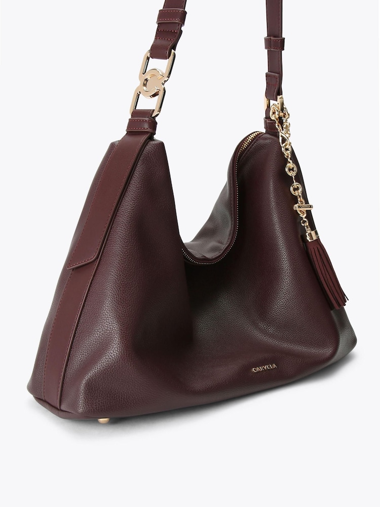 Carvela Red Gina Hobo Bag - Image 2 of 4