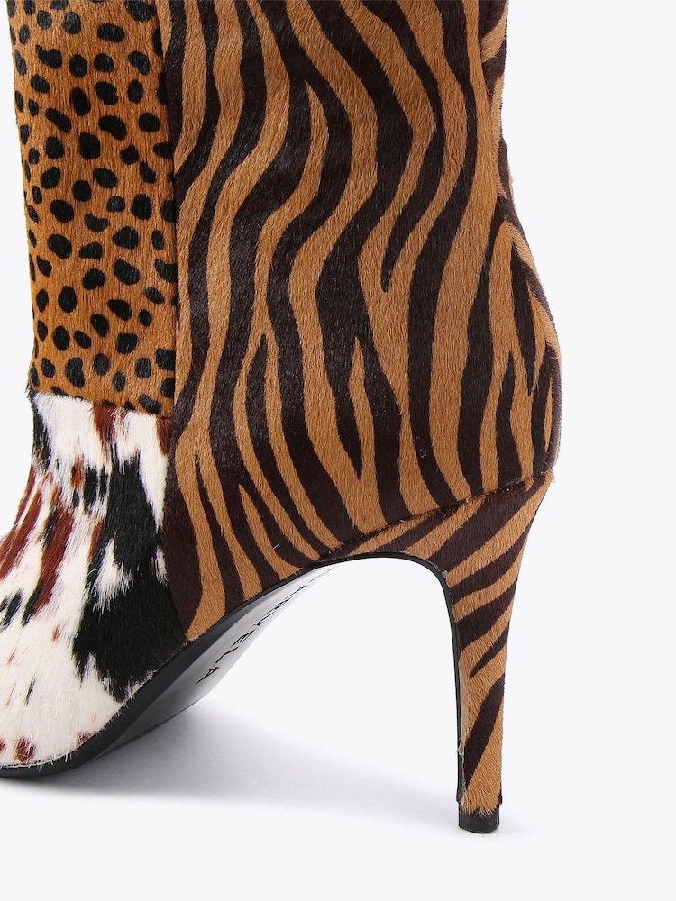 Carvela Brown Amore Knee Boots - Image 4 of 4 Carvela Brown Amore Knee Boots - Image 4 of 4