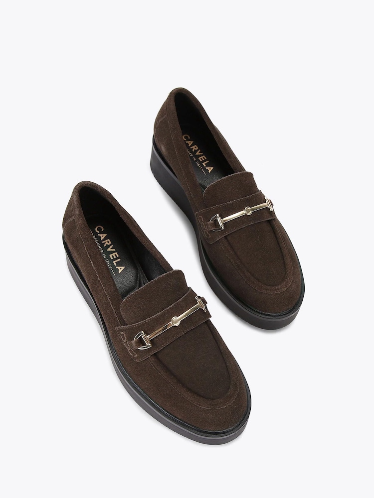 Carvela Brown Vista Loafer Shoes - Image 2 of 4 Carvela Brown Vista Loafer Shoes - Image 2 of 4