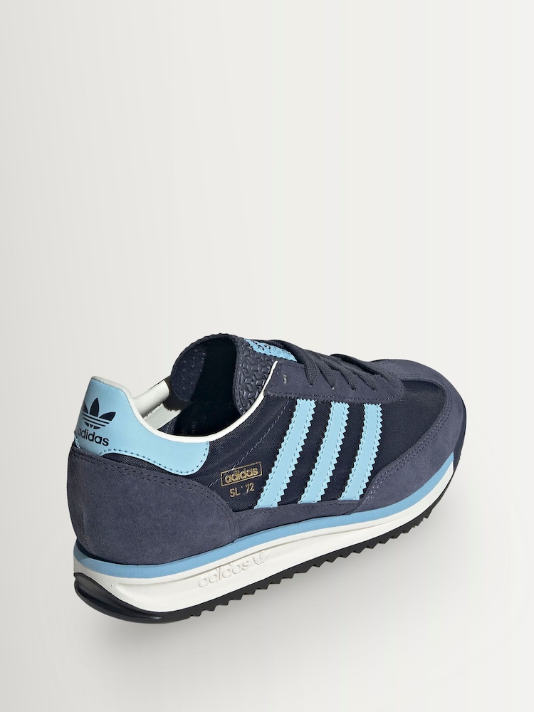 כחול כהה/כחול - adidas Originals נעלי ספורט לילדים, דגם SL 72 RS - תמונה 6 מתוך 6