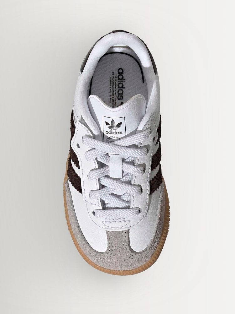 Adidas Originals Adidas Shoes For Babies Buy Adidas Originals White/Black/Grey Samba OG Comfort Closure Elastic Lace  Infant Trainers From Next Philippines