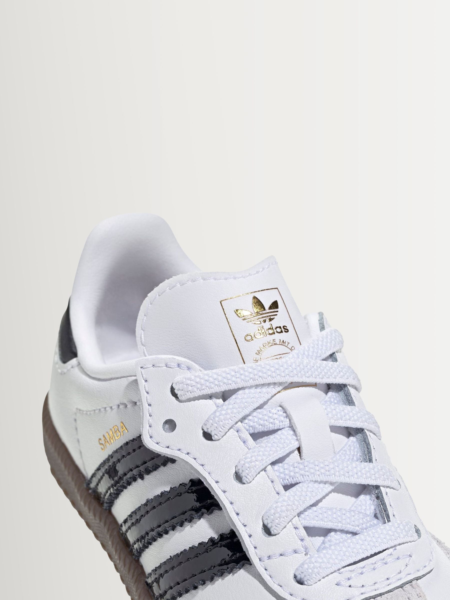 Buy adidas Originals White/Black Samba OG Comfort Closure Elastic Buy adidas Originals White/Black Samba OG Comfort Closure Elastic