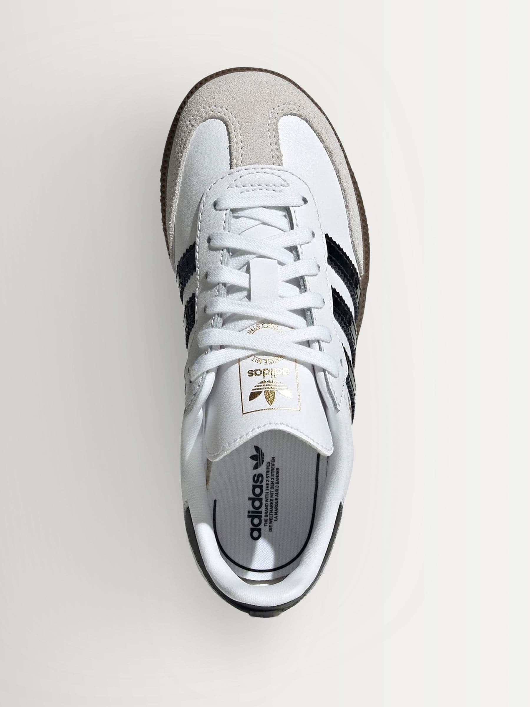 Buy adidas Originals White/Black Samba OG Kids Trainers from Next Buy adidas Originals White/Black Samba OG Kids Trainers from Next