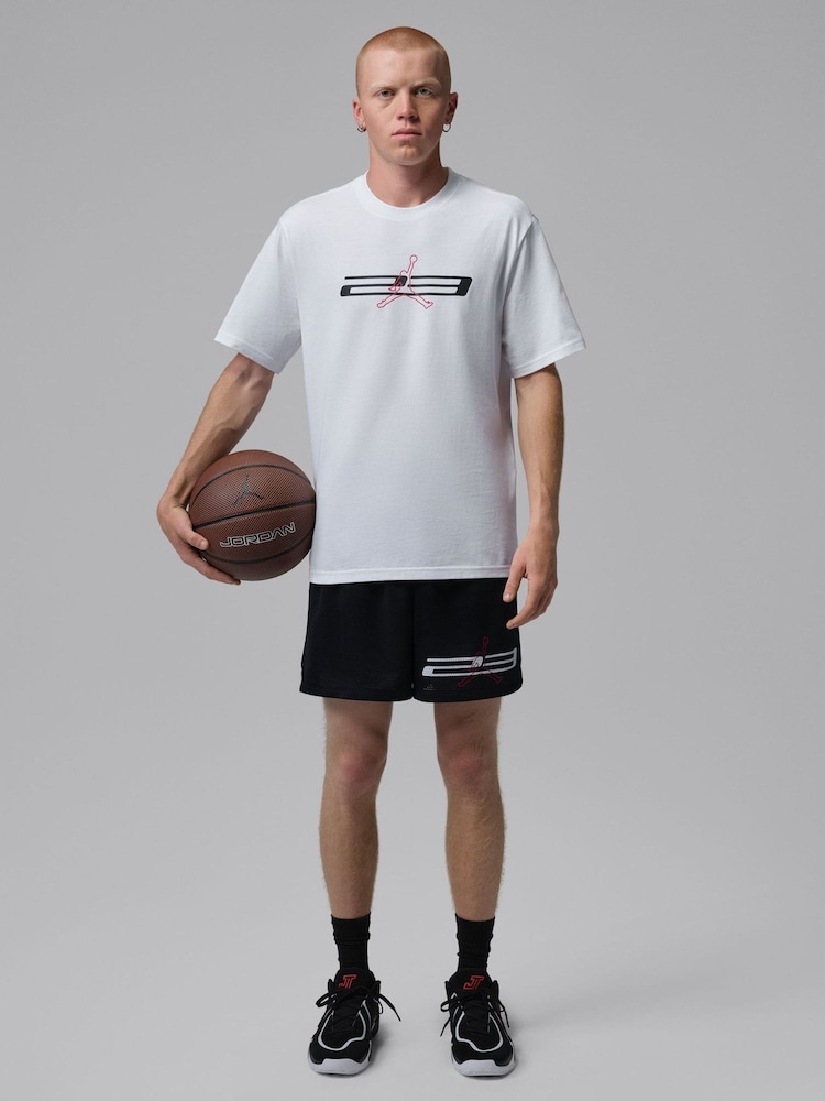 Jordan White Sport Dri-Fit T-Shirt - Image 1 of 5