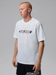 Jordan White Sport Dri-Fit T-Shirt - Image 2 of 5