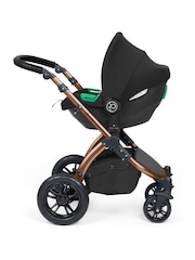 Ickle Bubba 12 Piece Black Stomp Luxe Travel System with iSize Cirrus Car Seat - Image 4 of 5
