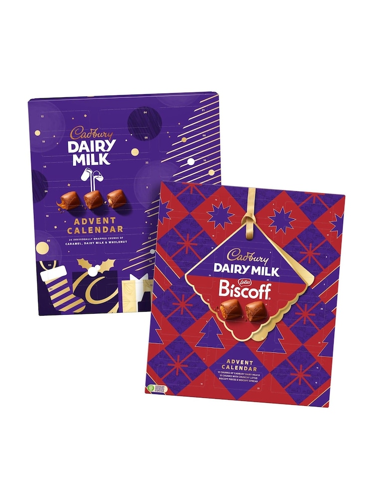 Cadbury Chunk Advent 258g Biscoff Advent 236g Bundle of 2 - Image 2 of 3 Cadbury Chunk Advent 258g Biscoff Advent 236g Bundle of 2 - Image 2 of 3