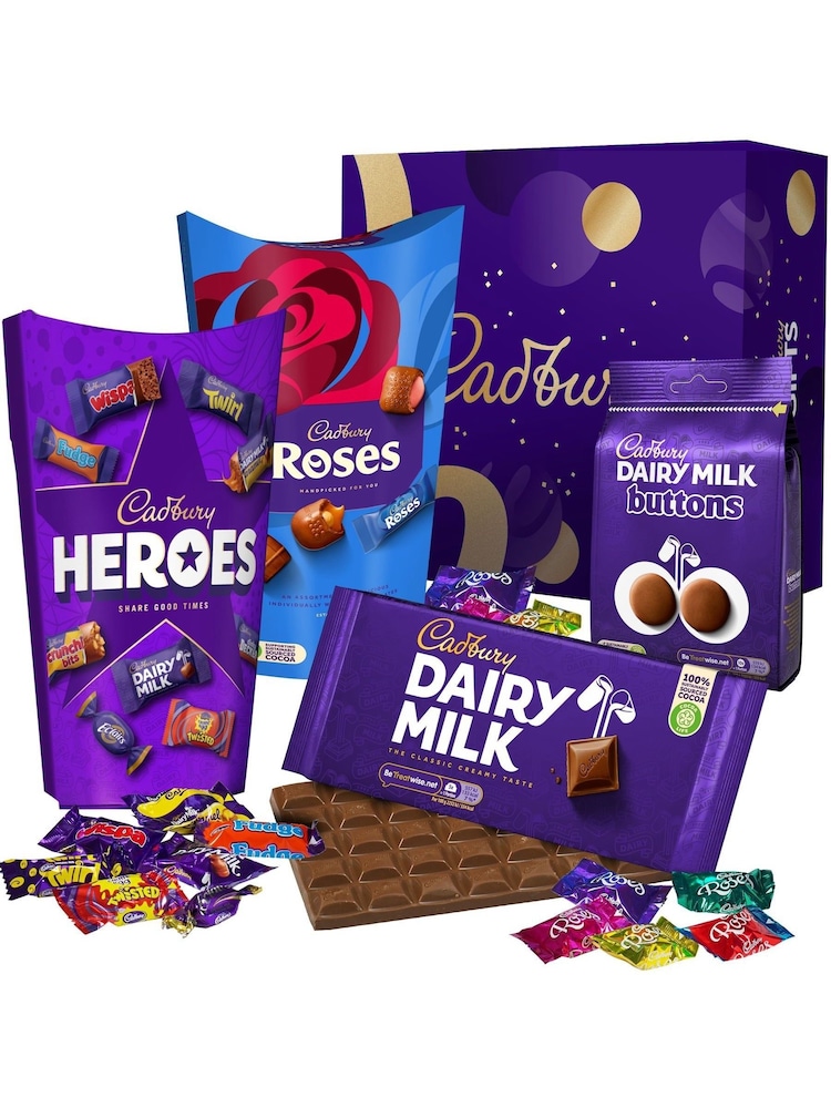 Cadbury Medium Family Sharing Chocolate Hamper - Image 3 of 3 Cadbury Medium Family Sharing Chocolate Hamper - Image 3 of 3