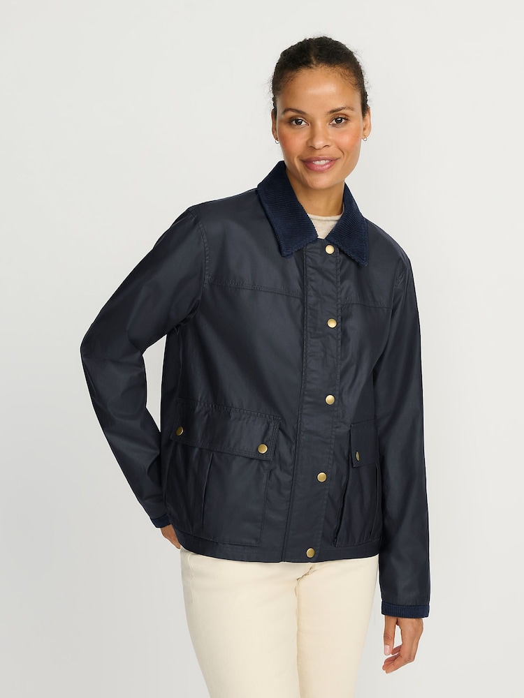 Lands' End Waxed Barn Jacket - Bild 1 von 5
