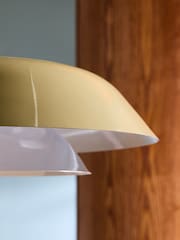 MADE.COM Chrome Eero Easy Fit Shade - Image 2 of 5