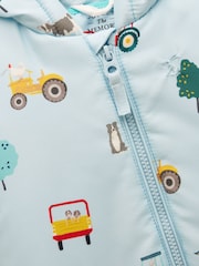 Joules Baby Padded Zip Through Pramsuit - Image 4 of 5
