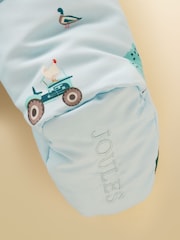 Joules Baby Padded Zip Through Pramsuit - Image 5 of 5