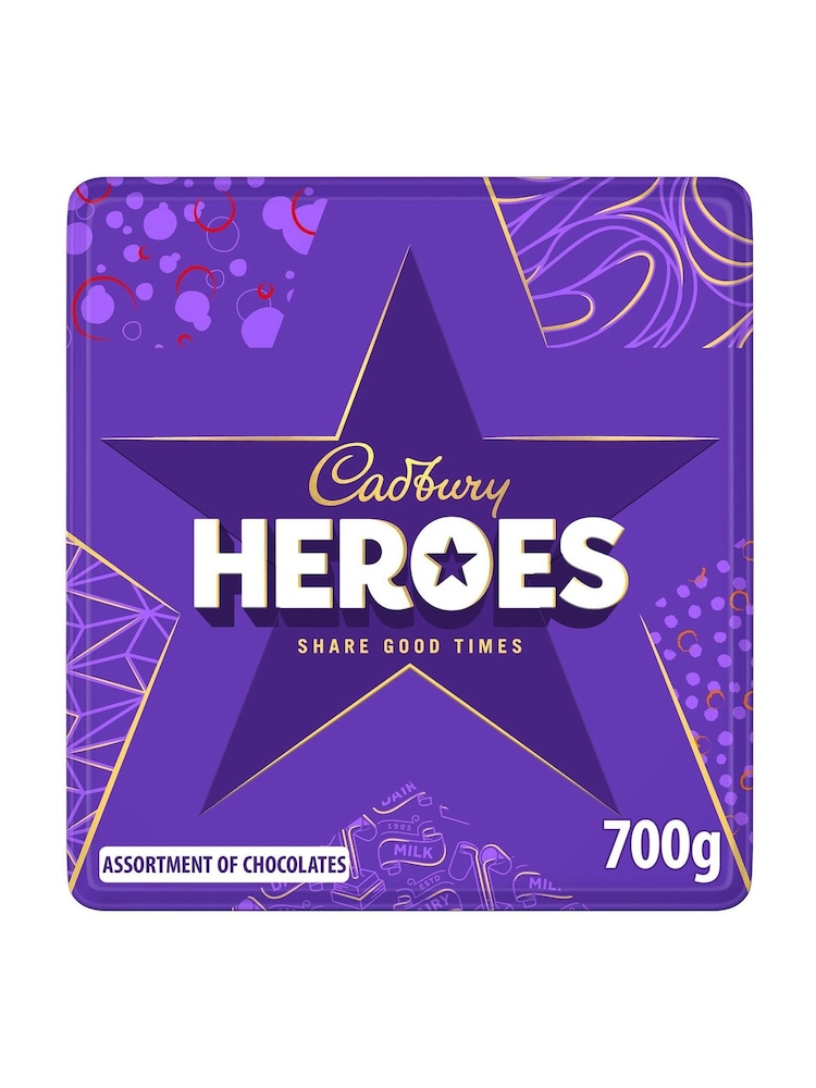 Cadbury Heroes Chocolate Gift Tin 700g - Image 3 of 3