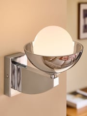 MADE.COM Chrome Layla Wall Light - Image 4 of 6