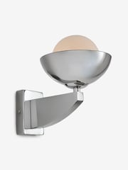 MADE.COM Chrome Layla Wall Light - Image 5 of 6