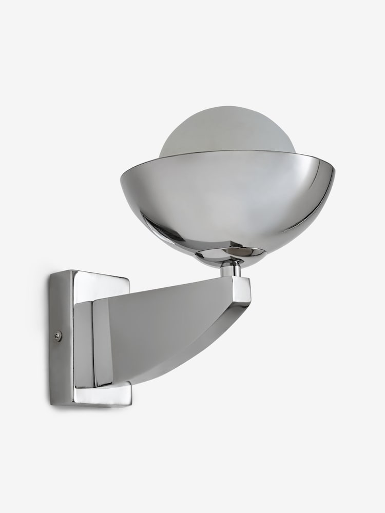MADE.COM Chrome Layla Wall Light - Image 6 of 6 MADE.COM Chrome Layla Wall Light - Image 6 of 6
