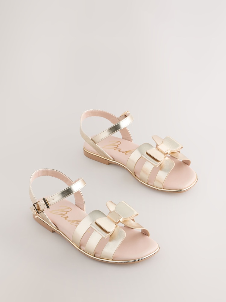 Baker by Ted Baker Fisherman Sandals with Bow - Image 1 of 5 Baker by Ted Baker Fisherman Sandals with Bow - Image 1 of 5