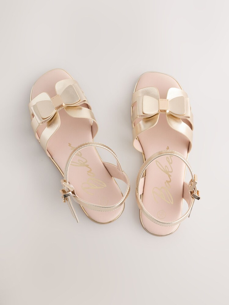 Baker by Ted Baker Fisherman Sandals with Bow - Image 5 of 5 Baker by Ted Baker Fisherman Sandals with Bow - Image 5 of 5