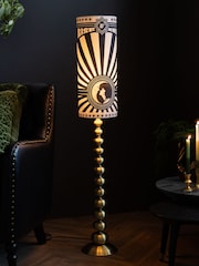 Rockett St George Chrome Solar Goddess Floor Lamp - Image 2 of 7