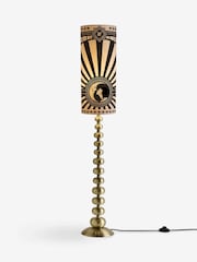 Rockett St George Chrome Solar Goddess Floor Lamp - Image 6 of 7