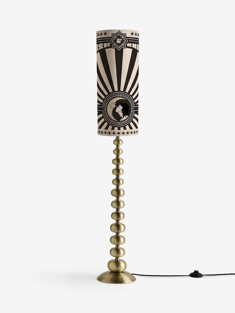Rockett St George Chrome Solar Goddess Floor Lamp - Image 7 of 7 Rockett St George Chrome Solar Goddess Floor Lamp - Image 7 of 7