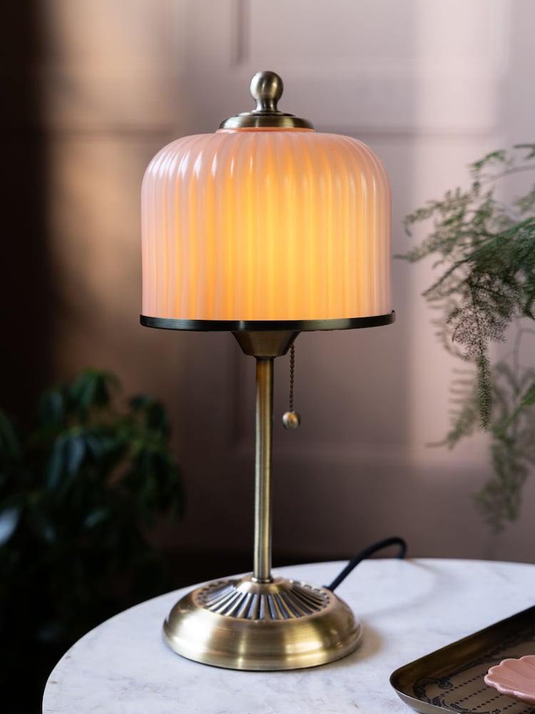 Rockett St George Pink Deco Charm Table Lamp - Image 2 of 8