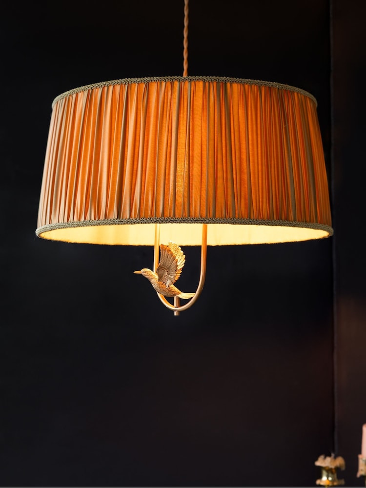 Rockett St George Gold Boutique Bird Ceiling Pendant Light - Image 1 of 6