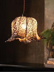 Rockett St George Wild Bloom Animal Easy Fit Petal Lamp Shade Ceiling Light - Image 1 of 7