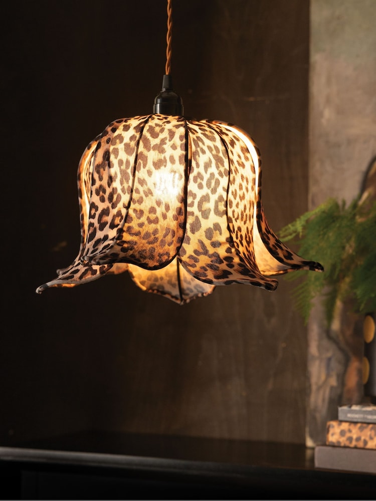 Rockett St George Wild Bloom Animal Easy Fit Petal Lamp Shade Ceiling Light - Image 1 of 7 Rockett St George Wild Bloom Animal Easy Fit Petal Lamp Shade Ceiling Light - Image 1 of 7