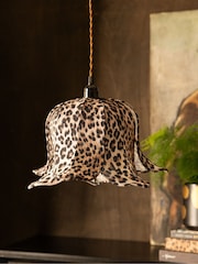 Rockett St George Wild Bloom Animal Easy Fit Petal Lamp Shade Ceiling Light - Image 3 of 7