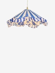 Lia Gold x Next Blue/White Striped Single Pendant Celing Light - Image 5 of 6