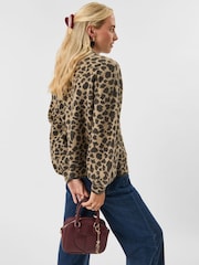 Accessorize Animal Leopard Print Cardigan - Image 2 of 5