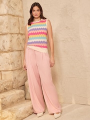 Love & Roses Knitted Scallop Vest - Image 3 of 4